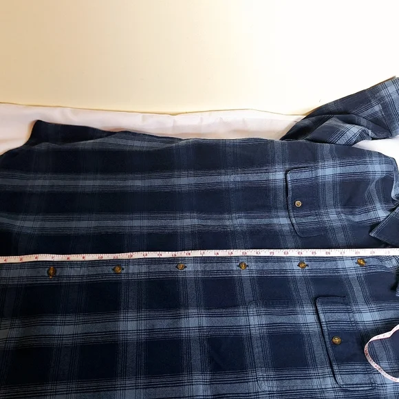 NWOT Carhartt brand "The Mad For Plaid" button-down Shacket shirt size 2XL.